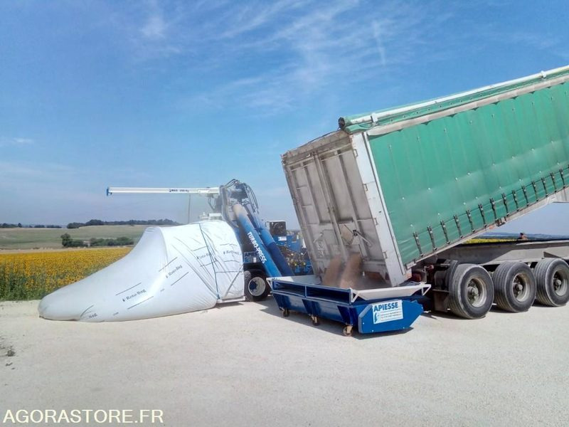 Machine agricole ensacheuse/boudineuse/ensileuse pour grains céréales mise en service 2017: photos 9