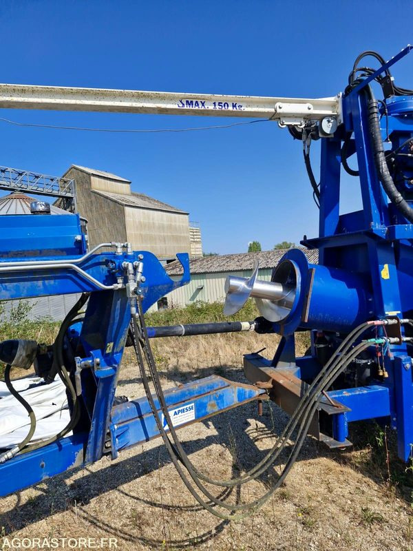 Machine agricole ensacheuse/boudineuse/ensileuse pour grains céréales mise en service 2017: photos 13