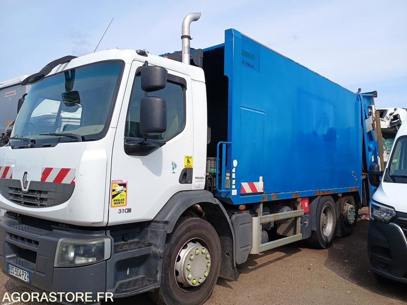 RENAULT 26T/BOM - BS504PZ - 2011 / 321 051 KM - Benne à ordures ménagères: photos 1 RENAULT 26T/BOM - BS504PZ - 2011 / 321 051 KM - Benne à ordures ménagères: photos 1