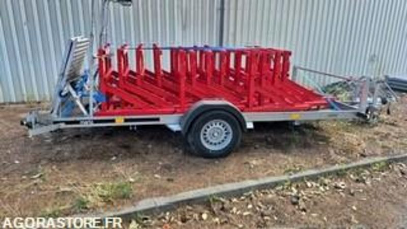 Remorque 1 essieu PTAC 1500 - chassis porte véhicule de 2024 - Remorque: photos 3 Remorque 1 essieu PTAC 1500 - chassis porte véhicule de 2024 - Remorque: photos 3