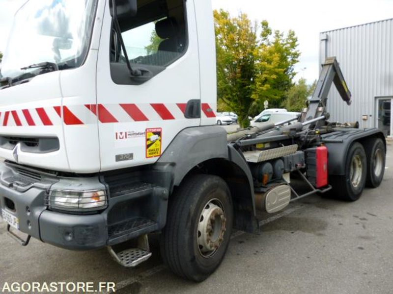 Renault Kerax 6x4 370DCI bras de dépose Marrel 16000kgs 521550 kms 2003 - Camion ampliroll, Camion grue: photos 1 Renault Kerax 6x4 370DCI bras de dépose Marrel 16000kgs 521550 kms 2003 - Camion ampliroll, Camion grue: photos 1