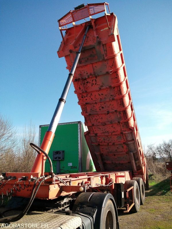 Semi benne Fruehauf - Semi-remorque benne: photos 2 Semi benne Fruehauf - Semi-remorque benne: photos 2