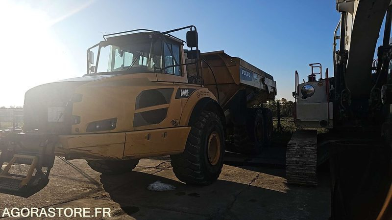 TOMBEREAU ARTICULE VOLVO A40 G - 2012 / 10052H - (MDA016) - Tombereau: photos 1 TOMBEREAU ARTICULE VOLVO A40 G - 2012 / 10052H - (MDA016) - Tombereau: photos 1