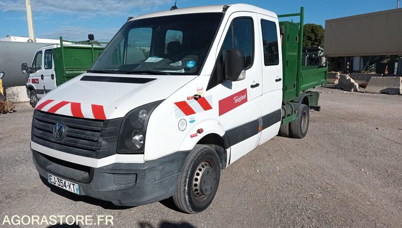 Wolkswagen Crafter - 2017 - 101944kms - EJ-354-KT - Utilitaire benne: photos 1 Wolkswagen Crafter - 2017 - 101944kms - EJ-354-KT - Utilitaire benne: photos 1