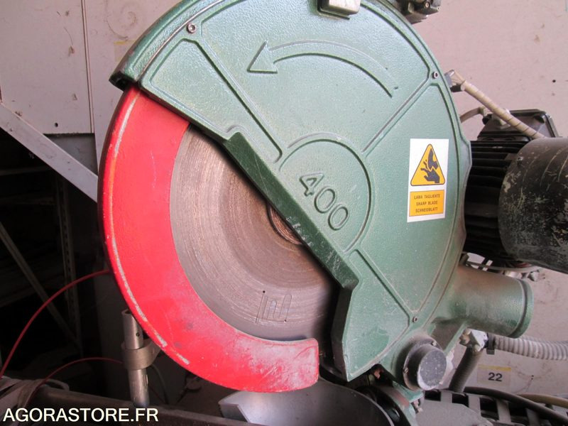 Tronçonneuse aluminium double 2 scies de 400 mm avec documents - Scie à ruban métal: photos 5 Tronçonneuse aluminium double 2 scies de 400 mm avec documents - Scie à ruban métal: photos 5