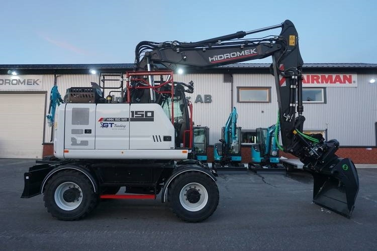 Hidromek HMK 150WR-5 *Uthyres* - Pelle sur pneus: photos 5 Hidromek HMK 150WR-5 *Uthyres* - Pelle sur pneus: photos 5