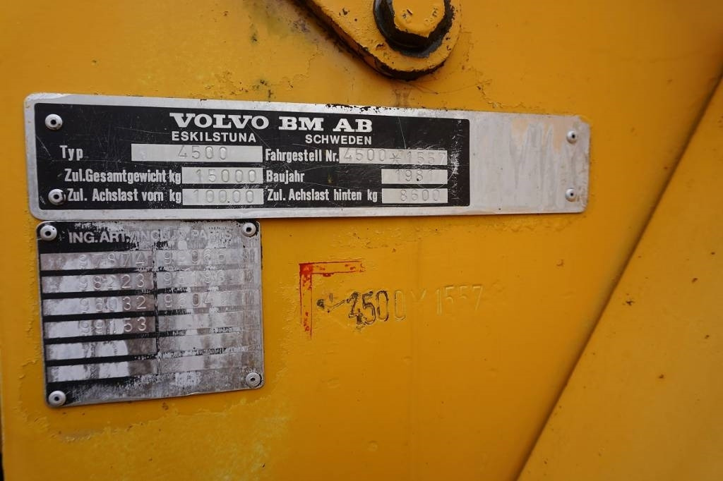 Volvo 4500 - Chargeuse sur pneus: photos 3 Volvo 4500 - Chargeuse sur pneus: photos 3