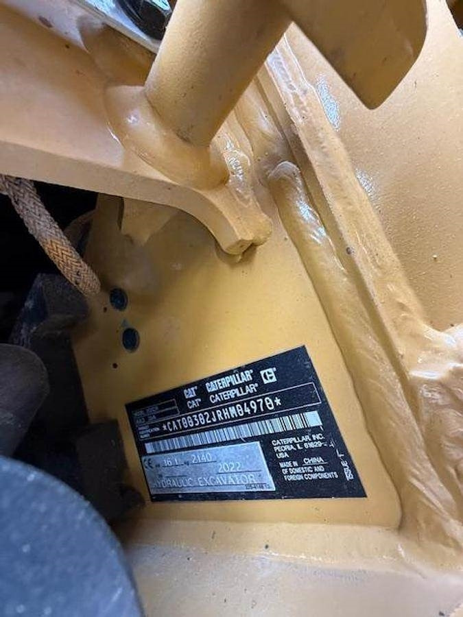 CAT 302-05 - Mini pelle: photos 4 CAT 302-05 - Mini pelle: photos 4