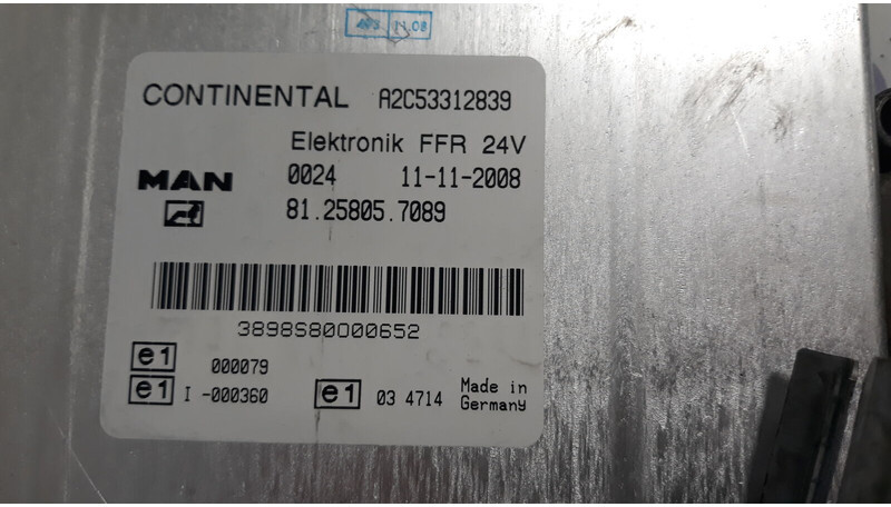 MAN D2066 ECU set - Bloc de gestion pour Camion: photos 4 MAN D2066 ECU set - Bloc de gestion pour Camion: photos 4