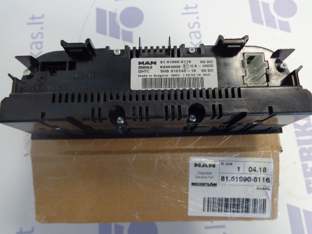 MAN NEW OE heater control unit - Panel de instrumentos pour Camion: photos 3 MAN NEW OE heater control unit - Panel de instrumentos pour Camion: photos 3