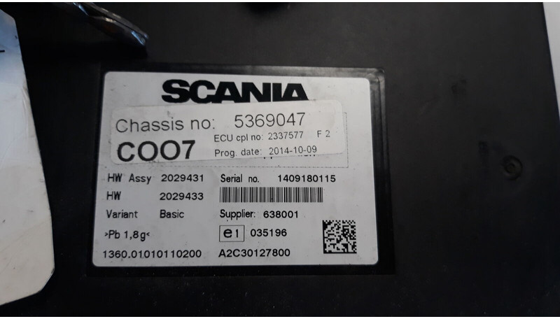 Scania R - Bloc de gestion pour Camion: photos 3 Scania R - Bloc de gestion pour Camion: photos 3