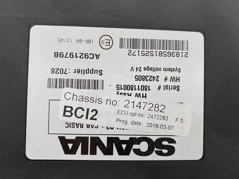 Scania R - Bloc de gestion pour Camion: photos 4 Scania R - Bloc de gestion pour Camion: photos 4