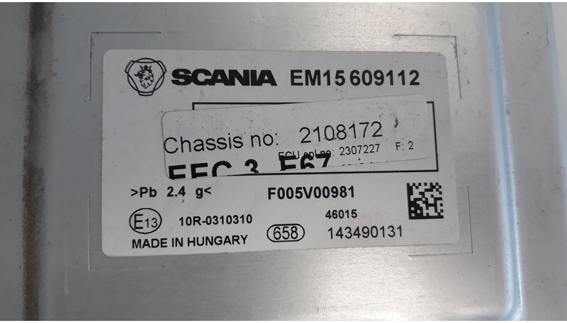 Scania R - Bloc de gestion pour Camion: photos 4 Scania R - Bloc de gestion pour Camion: photos 4