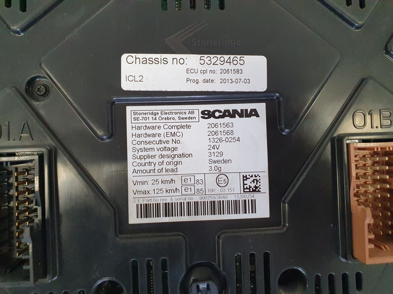 Scania instrument cluster - Panel de instrumentos pour Camion: photos 3 Scania instrument cluster - Panel de instrumentos pour Camion: photos 3