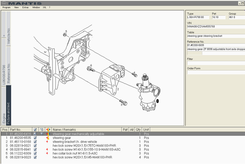 Boîtier de direction pour Camion ZF TGA TGX: photos 9
