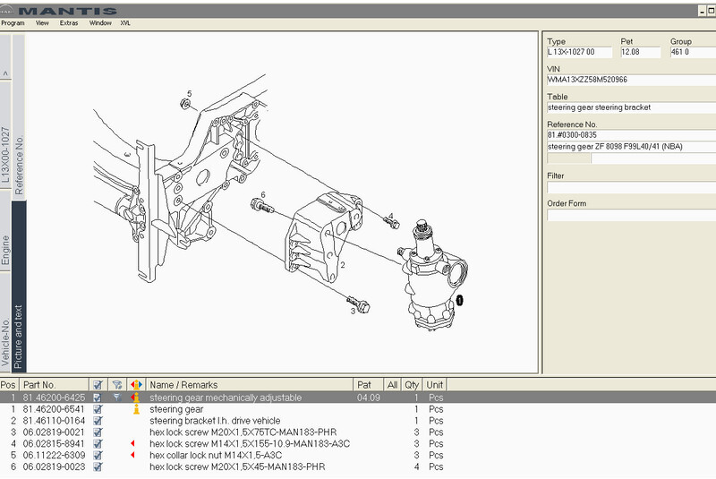 Boîtier de direction pour Camion ZF TGA TGX: photos 8