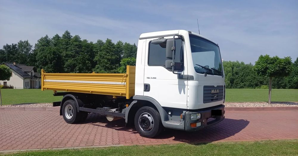MAN TGL 7 150 - Camion benne: photos 4 MAN TGL 7 150 - Camion benne: photos 4