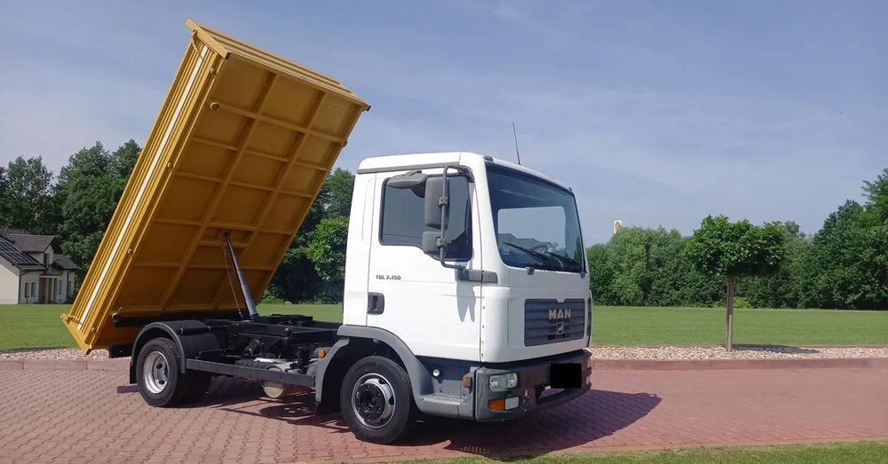MAN TGL 7 150 - Camion benne: photos 1 MAN TGL 7 150 - Camion benne: photos 1