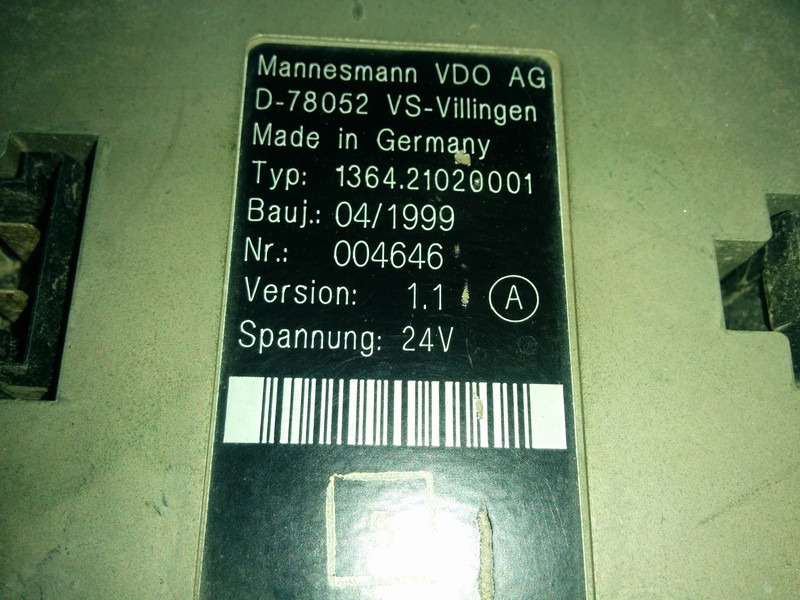 Neoplan MUX2-B - Bloc de gestion: photos 2 Neoplan MUX2-B - Bloc de gestion: photos 2