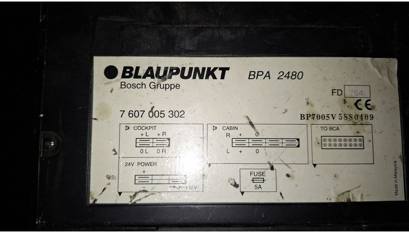 Volvo Blaupunkt BPA49 - Bloc de gestion: photos 4 Volvo Blaupunkt BPA49 - Bloc de gestion: photos 4