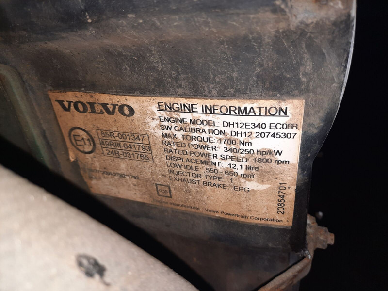 Volvo DH12E340EC06 . DH12D 340. - Moteur: photos 5 Volvo DH12E340EC06 . DH12D 340. - Moteur: photos 5