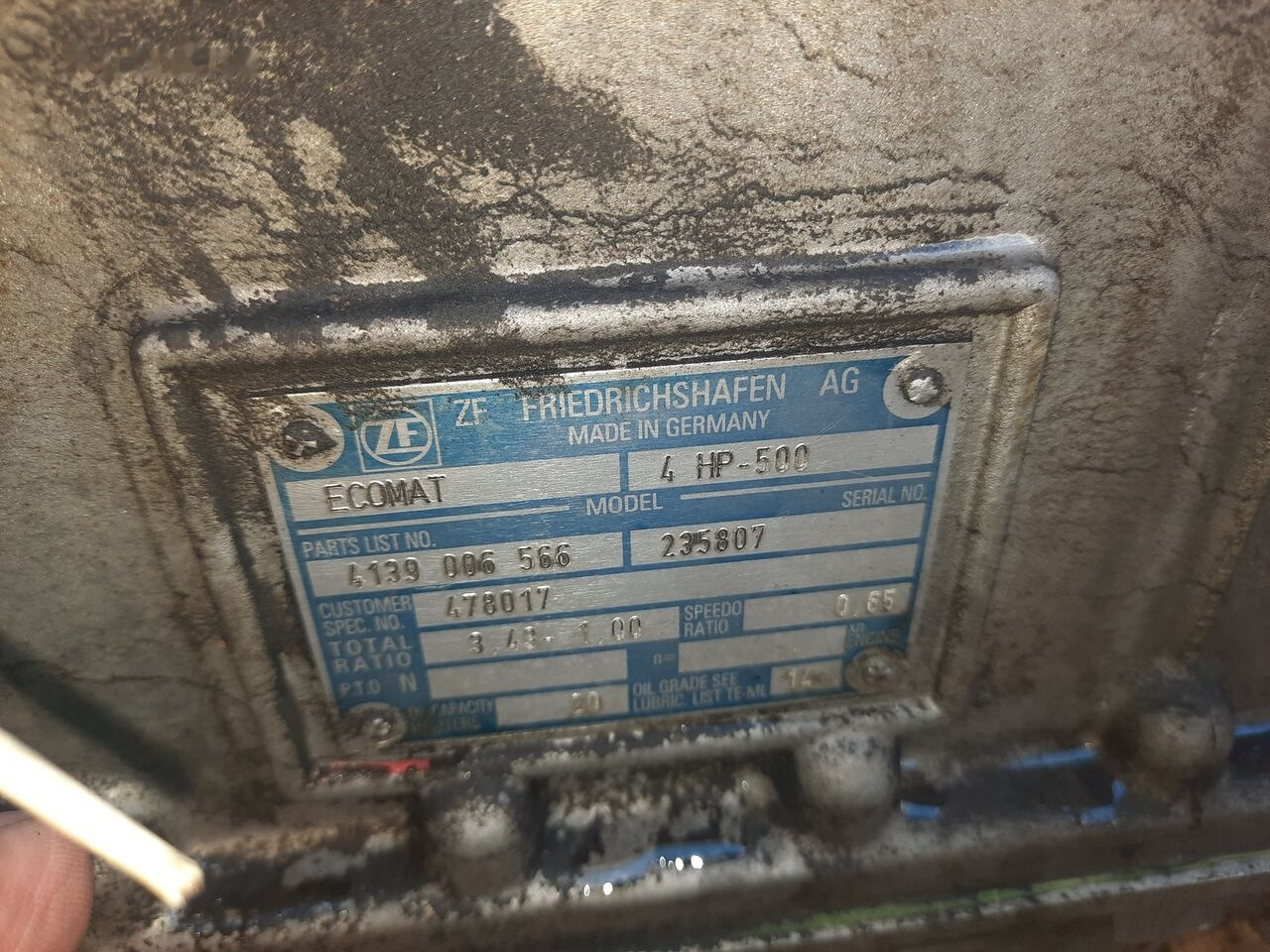 ZF 5HP 590 .5HP602c. 5HP502C . 5HP500 .4HP500 / dlya Mersede Scania Volvo B 6 - Boîte de vitesse pour Bus: photos 2 ZF 5HP 590 .5HP602c. 5HP502C . 5HP500 .4HP500 / dlya Mersede Scania Volvo B 6 - Boîte de vitesse pour Bus: photos 2