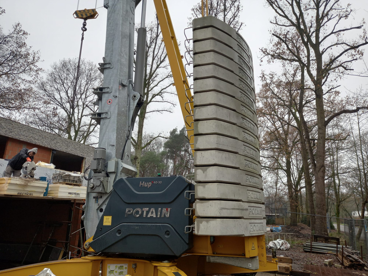 Potain HUP 40-30 - Grue à montage rapide: photos 4 Potain HUP 40-30 - Grue à montage rapide: photos 4