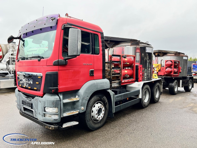 MAN TGS 26.480 6x4 Steel spring, Manuel, R Kolberg Bitumen heater - Camion: photos 3 MAN TGS 26.480 6x4 Steel spring, Manuel, R Kolberg Bitumen heater - Camion: photos 3