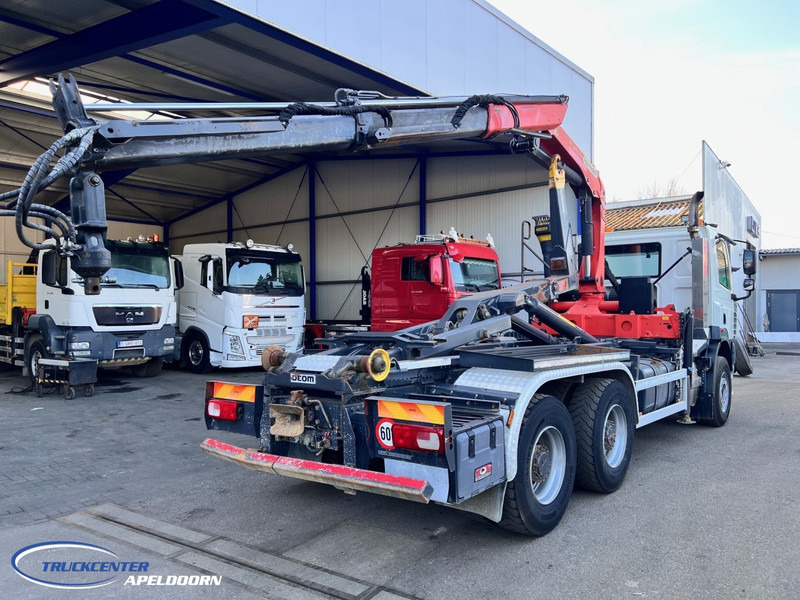 DAF CF 85.410 6x4 Bladgeveerd, Palfinger PK16001, Palift - Camion ampliroll, Camion grue: photos 2 DAF CF 85.410 6x4 Bladgeveerd, Palfinger PK16001, Palift - Camion ampliroll, Camion grue: photos 2