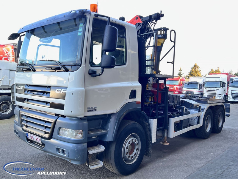 DAF CF 85.410 6x4 Bladgeveerd, Palfinger PK16001, Palift - Camion ampliroll, Camion grue: photos 3 DAF CF 85.410 6x4 Bladgeveerd, Palfinger PK16001, Palift - Camion ampliroll, Camion grue: photos 3