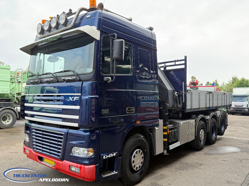 DAF XF 95.430 HIAB 330-5, 8x2 - Camion porte-conteneur/ Caisse mobile, Camion grue: photos 3 DAF XF 95.430 HIAB 330-5, 8x2 - Camion porte-conteneur/ Caisse mobile, Camion grue: photos 3