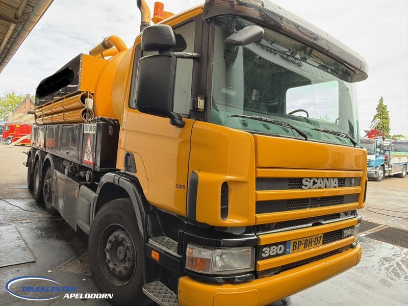 Scania P114GB8X2/4 NA 340 Tussenbak ontbreekt - Camion hydrocureur: photos 3 Scania P114GB8X2/4 NA 340 Tussenbak ontbreekt - Camion hydrocureur: photos 3