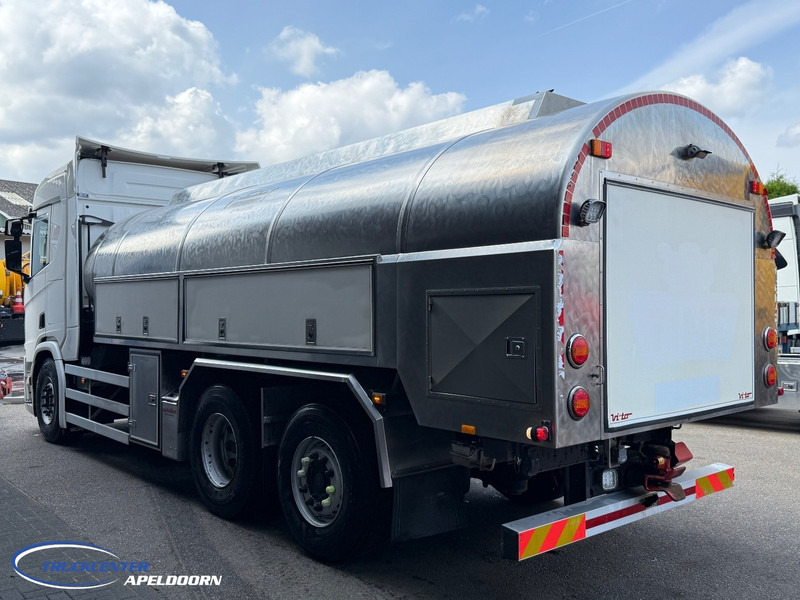 Scania R500 NGS 15000 Liter, Retarder, Stuuras, RVS tank - melk - water - Camion citerne: photos 3 Scania R500 NGS 15000 Liter, Retarder, Stuuras, RVS tank - melk - water - Camion citerne: photos 3