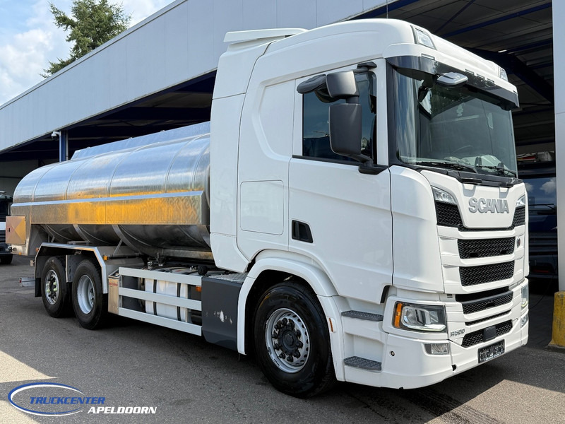 Scania R500 NGS 15000 Liter, Retarder, Stuuras, RVS tank - melk - water - Camion citerne: photos 1 Scania R500 NGS 15000 Liter, Retarder, Stuuras, RVS tank - melk - water - Camion citerne: photos 1