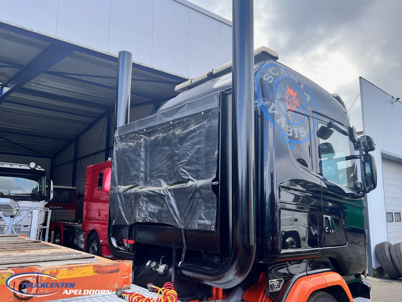 Scania R580 V8 + Demarko Trailer, 6x4, Euro 6, Retarder, Highline, Showtruck - Tracteur routier: photos 2 Scania R580 V8 + Demarko Trailer, 6x4, Euro 6, Retarder, Highline, Showtruck - Tracteur routier: photos 2