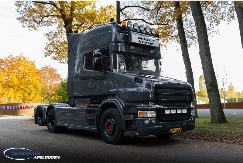 Scania T560 Longline, 6x2 Boogie, Retarder, Torpedo - Hauber - T serie - Tracteur routier: photos 1 Scania T560 Longline, 6x2 Boogie, Retarder, Torpedo - Hauber - T serie - Tracteur routier: photos 1