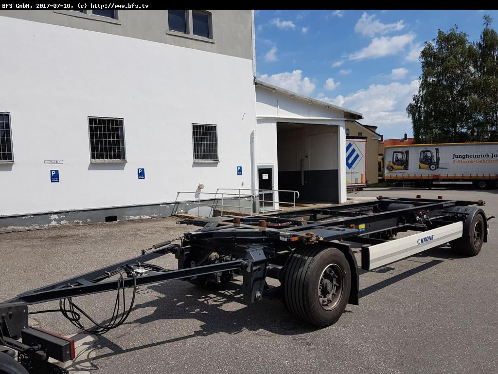 Krone Lafette AZ 18E BDF Lafette - Remorque porte-conteneur/ Caisse mobile: photos 1 Krone Lafette AZ 18E BDF Lafette - Remorque porte-conteneur/ Caisse mobile: photos 1