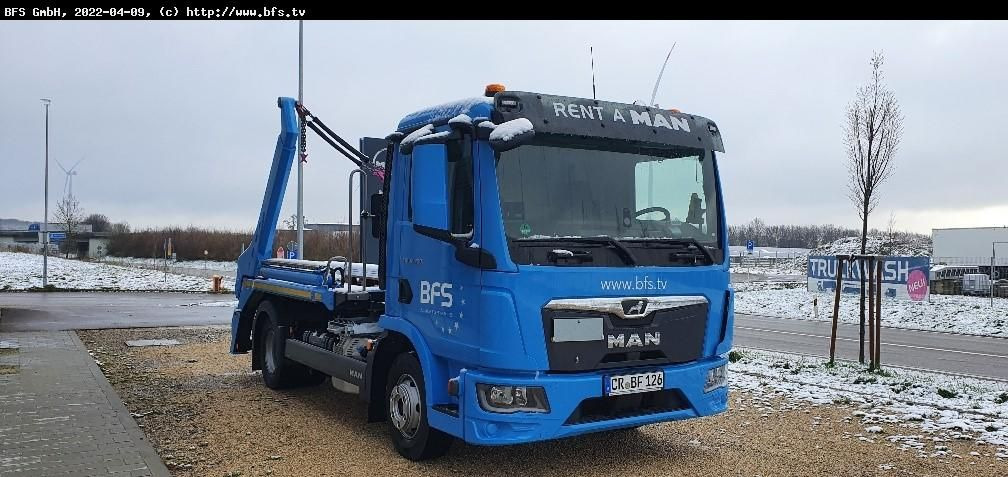 MAN TGL (TG3) 12.250 4x2 BL CH 12T Meiller - Camion multibenne: photos 1 MAN TGL (TG3) 12.250 4x2 BL CH 12T Meiller - Camion multibenne: photos 1