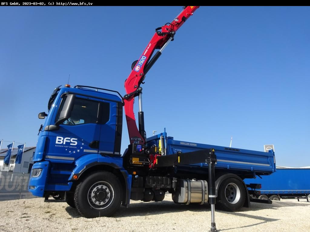 MAN TGS (TG3) 18.470 4x4H BL CH TG3 Hydrodrive, HMF, - Camion benne: photos 1 MAN TGS (TG3) 18.470 4x4H BL CH TG3 Hydrodrive, HMF, - Camion benne: photos 1