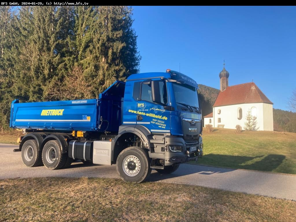 MAN TGS (TG3) 26.520 6x6 BB 6X6 BORDMATIC - Camion benne: photos 1 MAN TGS (TG3) 26.520 6x6 BB 6X6 BORDMATIC - Camion benne: photos 1