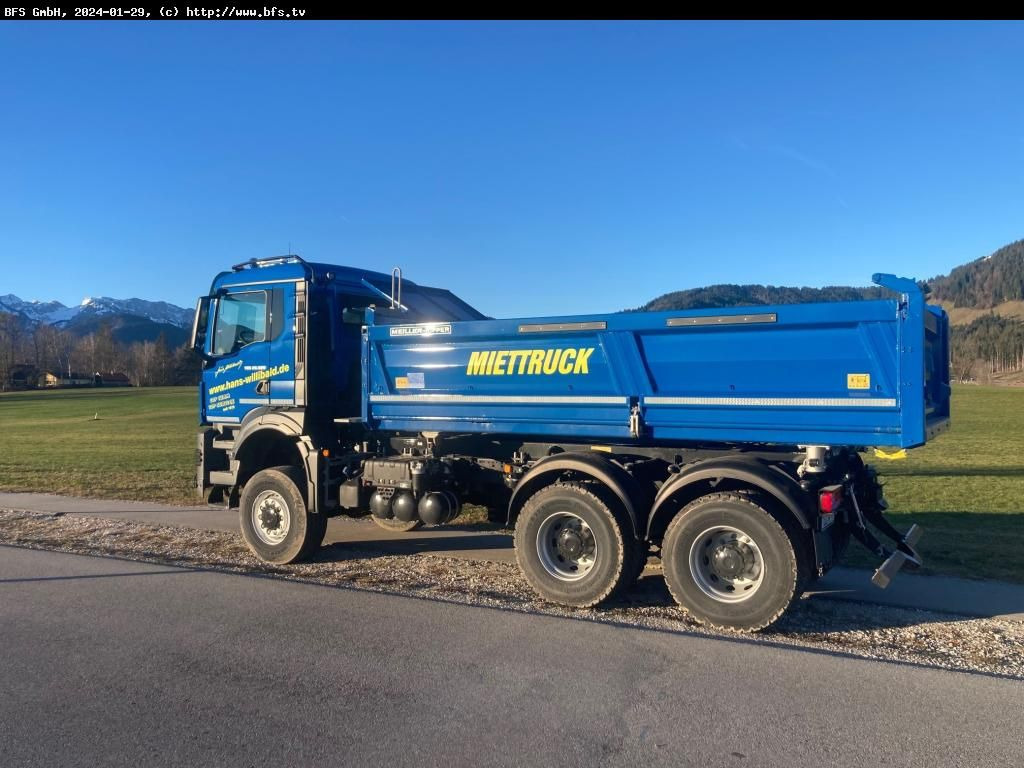 MAN TGS (TG3) 26.520 6x6 BB 6X6 Bordmatik - Camion benne: photos 1 MAN TGS (TG3) 26.520 6x6 BB 6X6 Bordmatik - Camion benne: photos 1