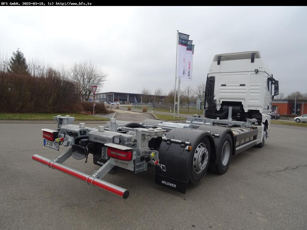 MAN TGX (TG3) 26.470 6x2-4 LL BDF Mildner - Camion porte-conteneur/ Caisse mobile: photos 2 MAN TGX (TG3) 26.470 6x2-4 LL BDF Mildner - Camion porte-conteneur/ Caisse mobile: photos 2