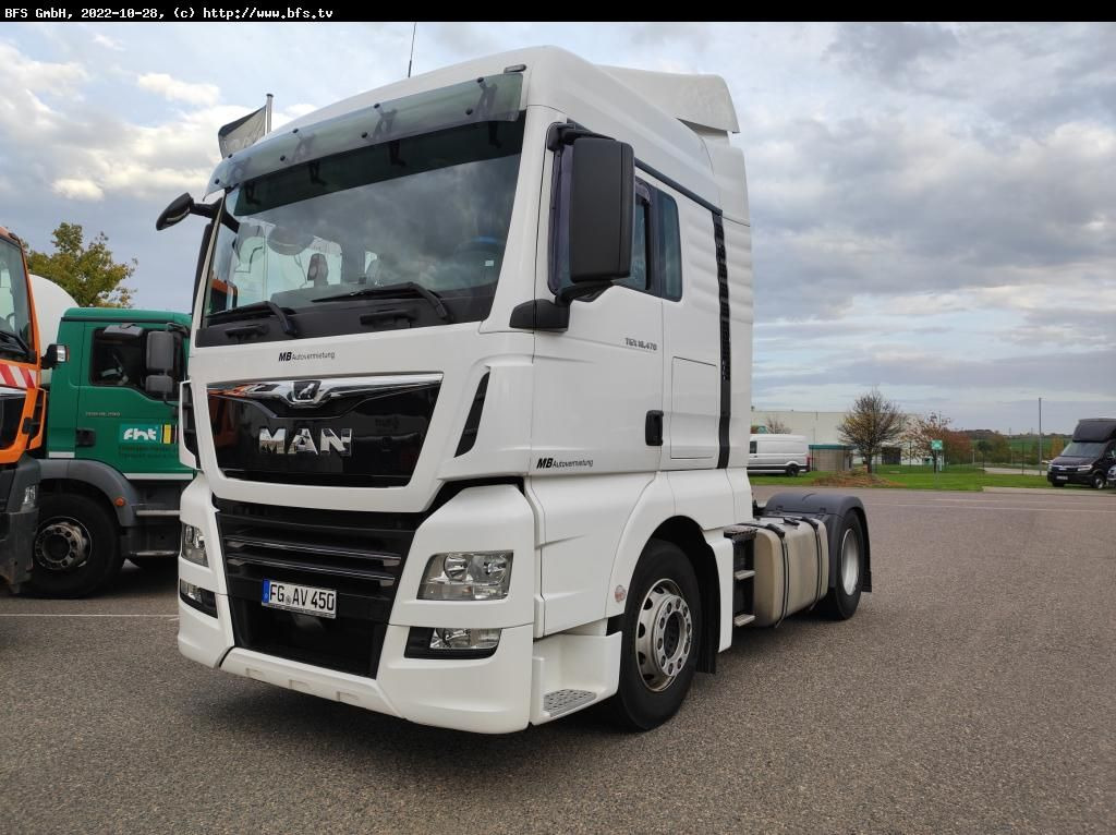 MAN TGX 18.470 4x2 BLS Sattelzugamschine Standard - Tracteur routier: photos 1 MAN TGX 18.470 4x2 BLS Sattelzugamschine Standard - Tracteur routier: photos 1