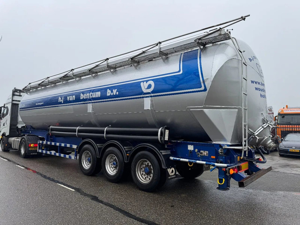 Atcomex 10 UNITS - 3 AXLE KIPPER BULK 1 COMP. 60 - Citerne pulvérulente: photos 2 Atcomex 10 UNITS - 3 AXLE KIPPER BULK 1 COMP. 60 - Citerne pulvérulente: photos 2