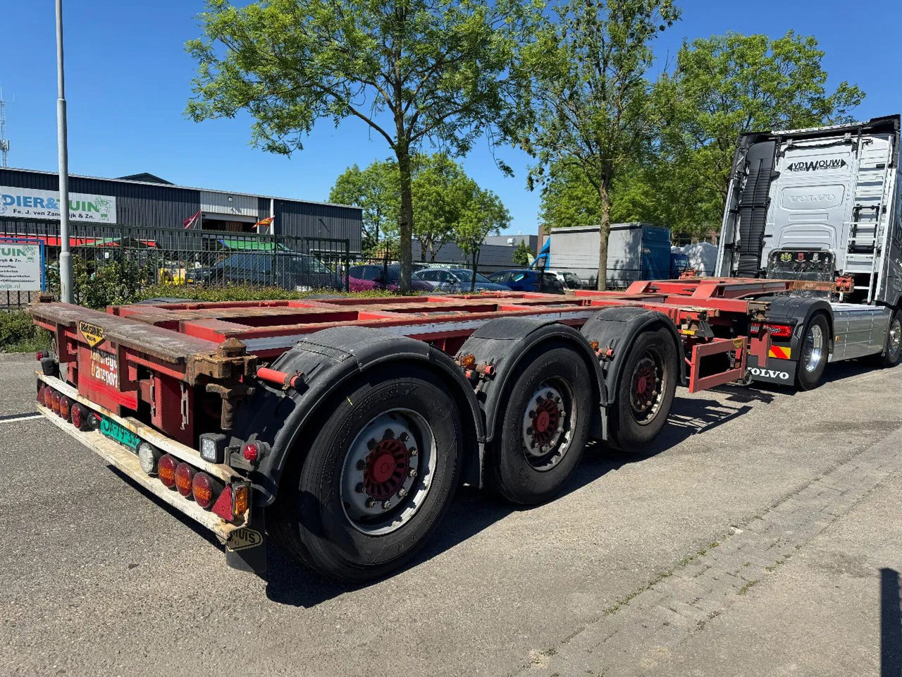 Broshuis 3 UCC-39/45 EU - 3 AXLE SAF + LIFTING AXLE - Semi-remorque porte-conteneur/ Caisse mobile: photos 2 Broshuis 3 UCC-39/45 EU - 3 AXLE SAF + LIFTING AXLE - Semi-remorque porte-conteneur/ Caisse mobile: photos 2