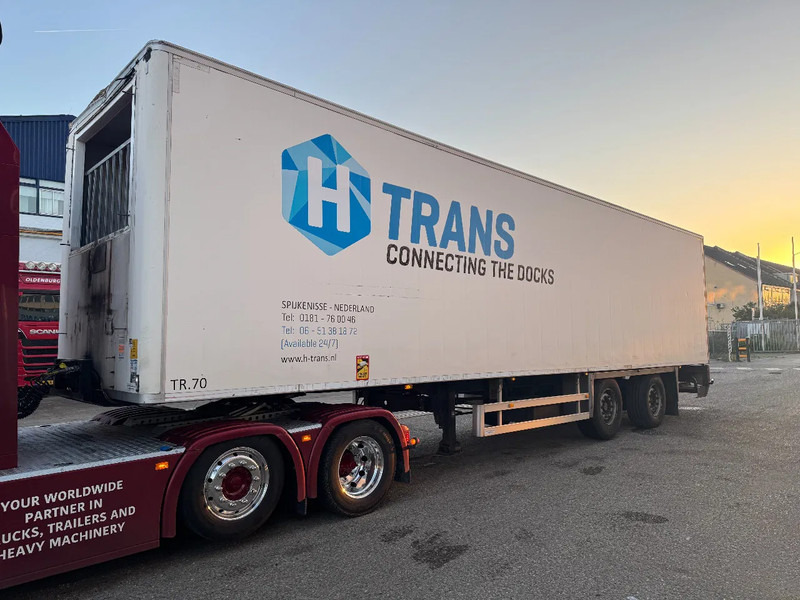 Chereau 2 AS - SAF - ISOLATED BOX + DHOLLANDIA LIFT 2.000 KG - Semi-remorque fourgon: photos 1 Chereau 2 AS - SAF - ISOLATED BOX + DHOLLANDIA LIFT 2.000 KG - Semi-remorque fourgon: photos 1