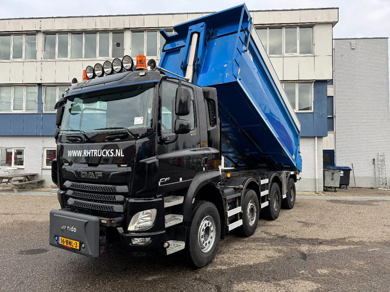 DAF CF 530 8X4 - FULL STEEL SUSP. - BIG AXLES + HYVA TIPPER - Camion benne: photos 1 DAF CF 530 8X4 - FULL STEEL SUSP. - BIG AXLES + HYVA TIPPER - Camion benne: photos 1