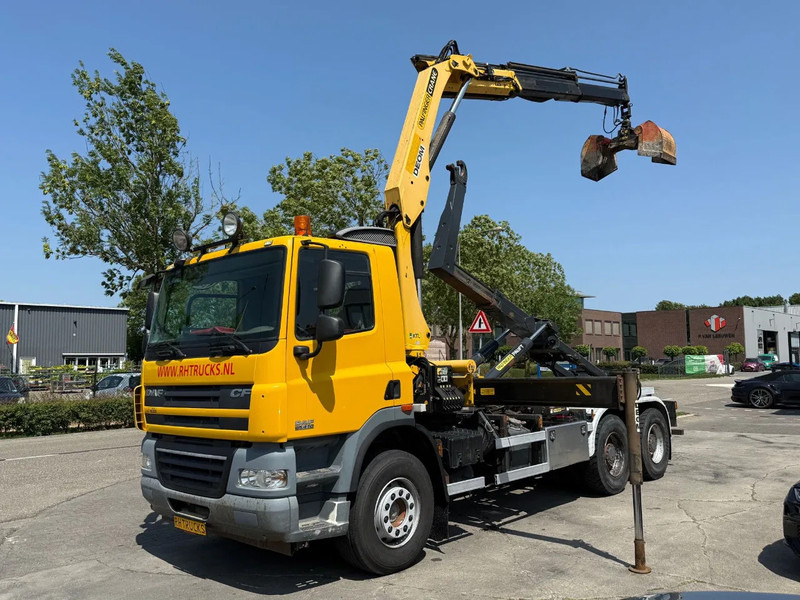 DAF CF 85.410 6X4 - EURO 5 + PALFINGER PK15500 + REMOTE + PALFINGER HOOK - Camion ampliroll, Camion grue: photos 5 DAF CF 85.410 6X4 - EURO 5 + PALFINGER PK15500 + REMOTE + PALFINGER HOOK - Camion ampliroll, Camion grue: photos 5