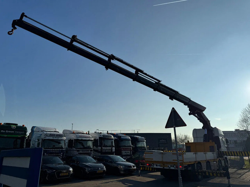 DAF XF 460 8X2 - EURO 6 + HIAB 855 EP-6 + REMOTE + STEERING AXLE - Camion plateau, Camion grue: photos 3 DAF XF 460 8X2 - EURO 6 + HIAB 855 EP-6 + REMOTE + STEERING AXLE - Camion plateau, Camion grue: photos 3