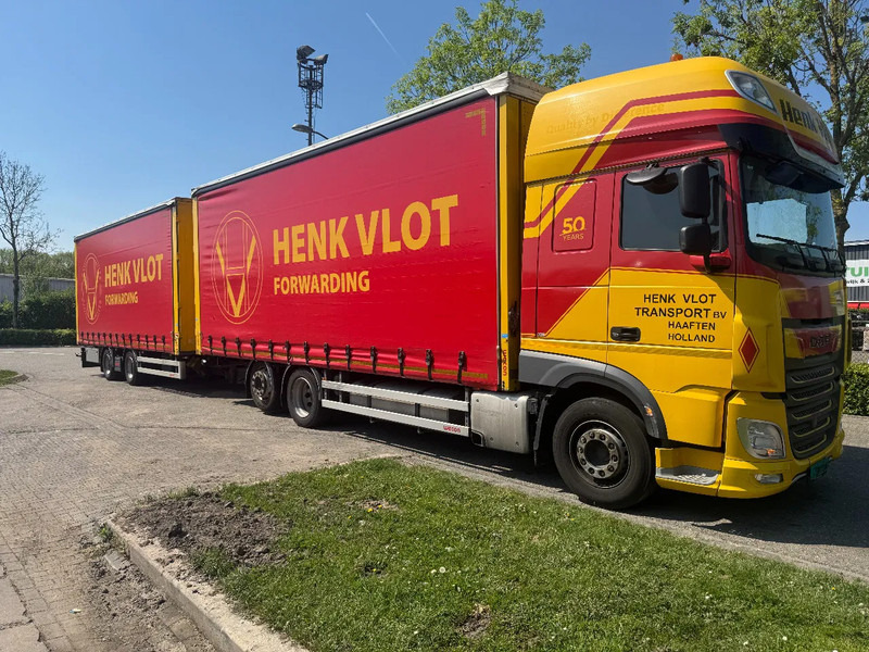 DAF XF 480 6X2 JUMBO + WECON HANGER SLIDING ROOF + TÜV TILL 02-2026 - Camion à rideaux coulissants: photos 1 DAF XF 480 6X2 JUMBO + WECON HANGER SLIDING ROOF + TÜV TILL 02-2026 - Camion à rideaux coulissants: photos 1